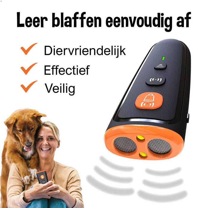 Honden trainen blaffen