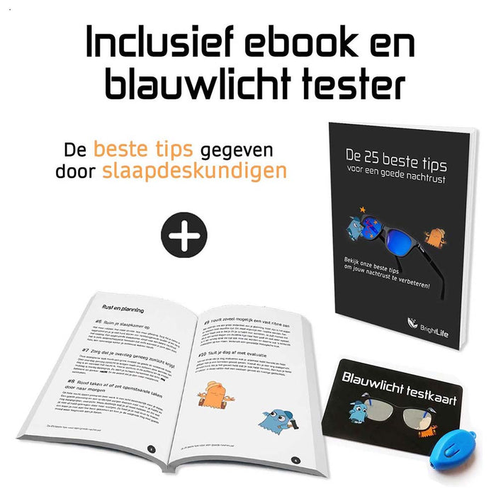 Slaaptips ebook en blauw licht tester